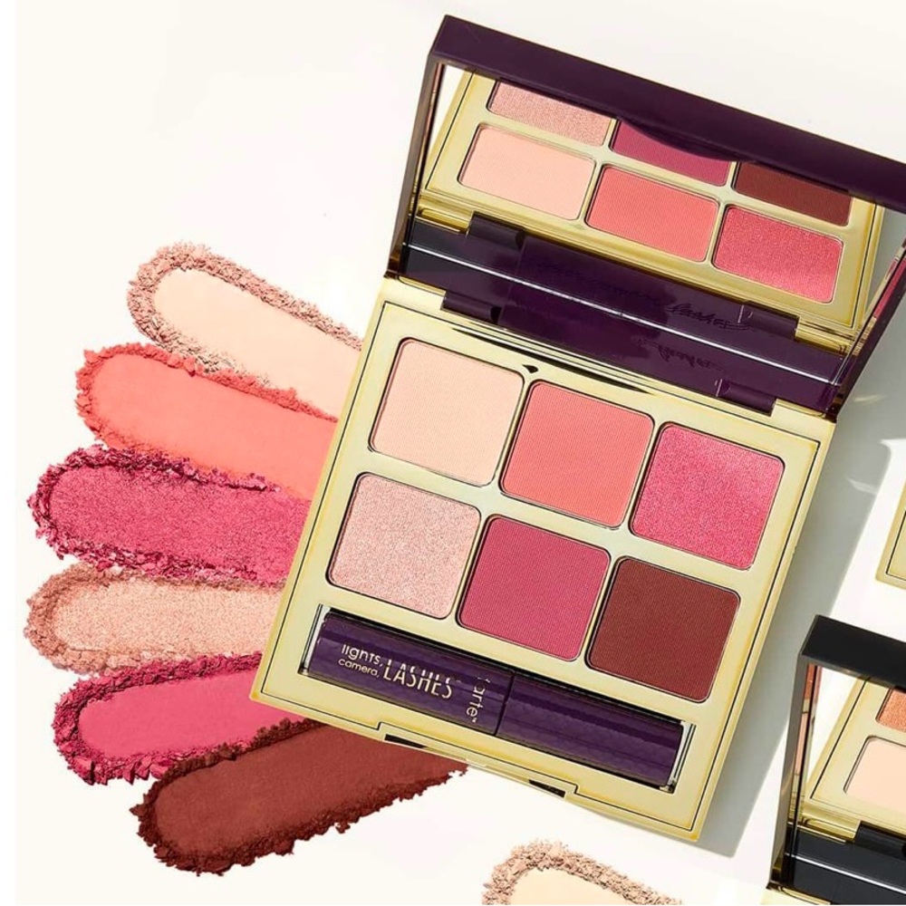 NWOB TARTE lights, camera, lashes Eyeshadow palette with mascara